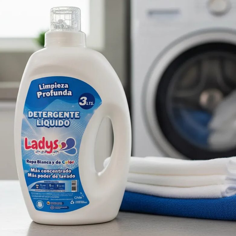 Detergente líquido Ladys 3 litros